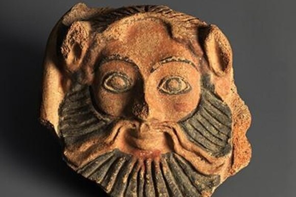 scultura etrusca esposta a sciaffusa