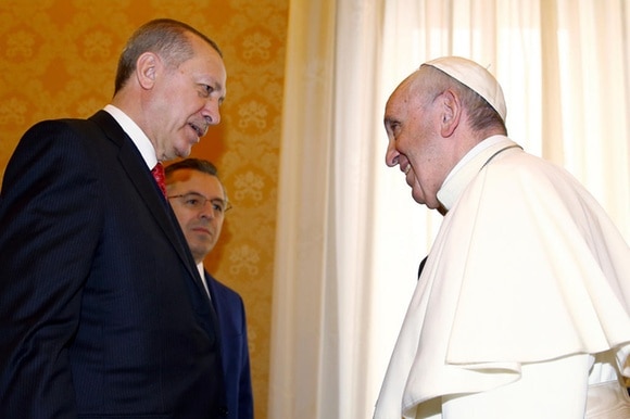 Erdogan e Papa Francesco