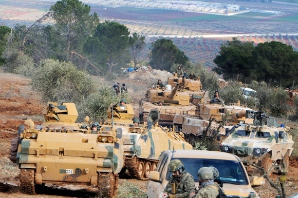 Reparti turchi impegnati in Siria