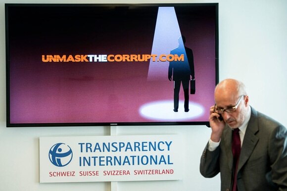 Il responsabile di Transparency Svizzera Eric Martin