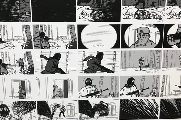 Storyboard for Chris the Swiss