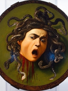 Caravaggio, Medusa.