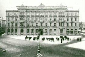 Foto storica di un edificio