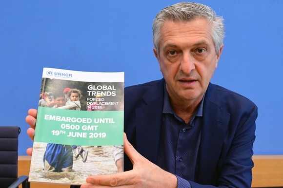 L Alto commissario Onu per i rifugiati Filippo Grandi