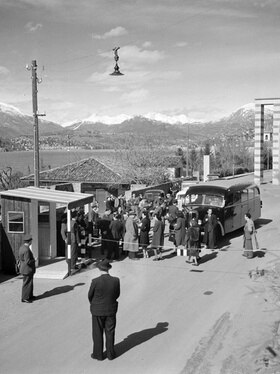 La frontiera tra Campione d Italia e la Svizzera nel 1947