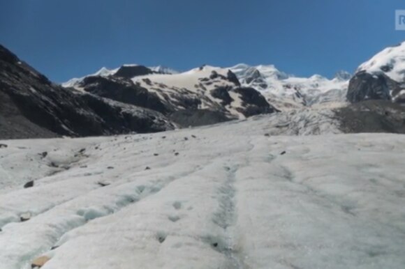Le distese di ghiaccio sulle Alpi rischiano di scomparire nei prossimi decenni.