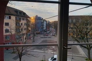 Sicht auf Quartier in Zürich
