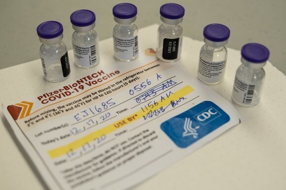Dosi del farmaco immunizzante di Pfizer-Biontech