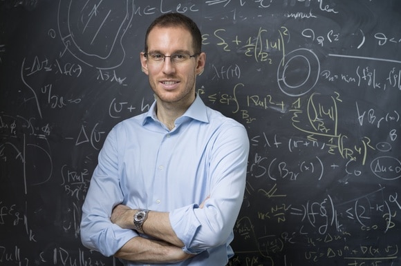 Il matematico italiano Alessio Figalli, professore al Politecnico federale di Zurigo.