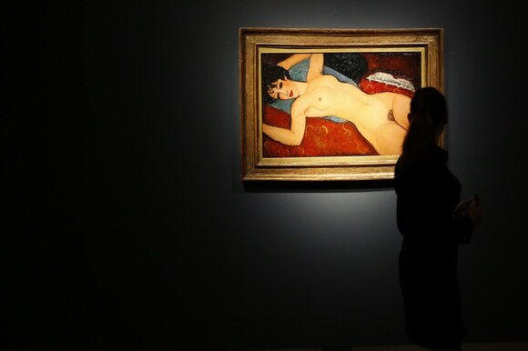 Dipinto di Modigliani (Nudo sdraiato) venduto all asta nel 2015 da Christie’s.