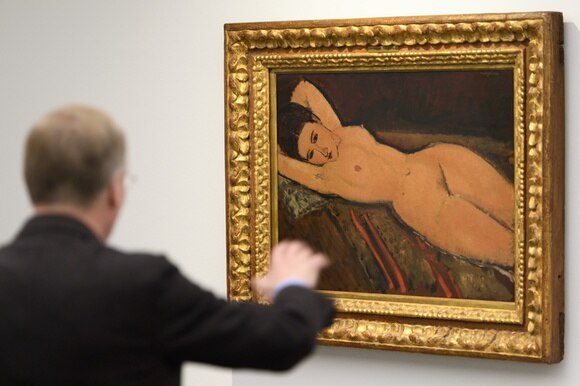 Un dipinto di Modigliani della Collezione Bührle.