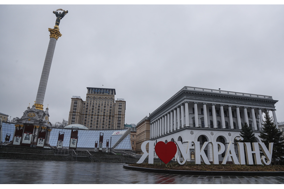 piazza dell indipendenza a Kiev