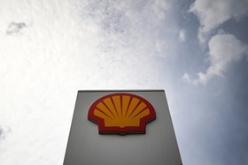 Il logo della Shell.