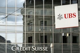 loghi credit suisse e ubs