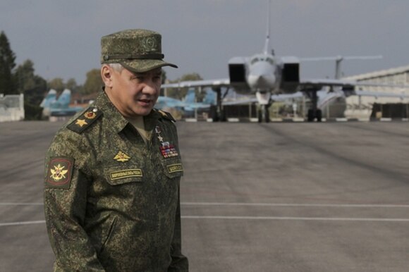 Il ministro della Difesa russo Sergei Shoigu